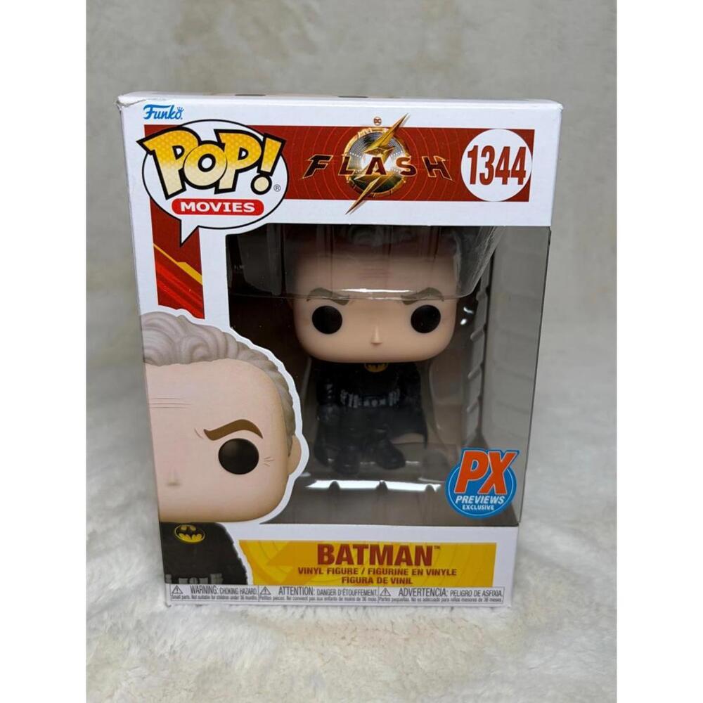 Funko Pop! Movies The Flash – Batman #1344 PX Previews Exclusive Vinyl Figure​